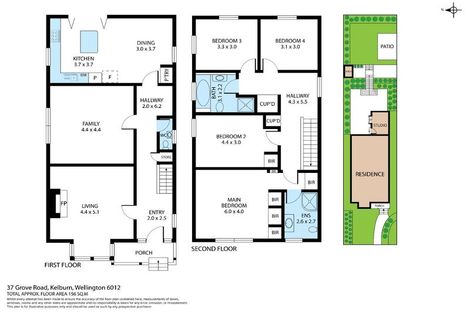 Photo of property in 37 Grove Road, Kelburn, Wellington, 6012