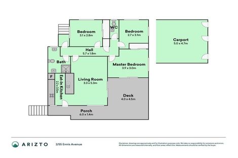 Photo of property in 2/55 Ennis Avenue, Pakuranga Heights, Auckland, 2010