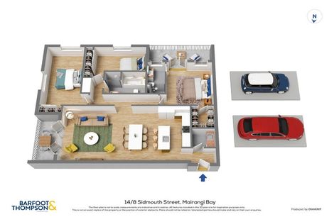 Photo of property in The Georgian, 14/8 Sidmouth Street, Mairangi Bay, Auckland, 0630