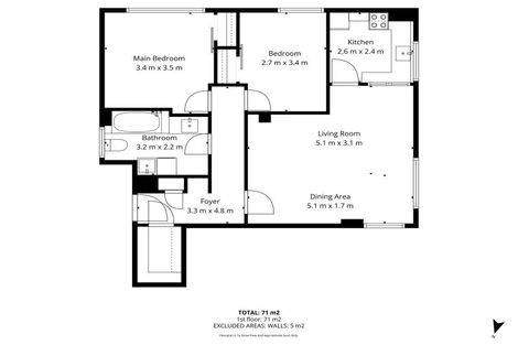 Photo of property in Jerningham Apartments, 20 Oriental Terrace, Oriental Bay, Wellington, 6011