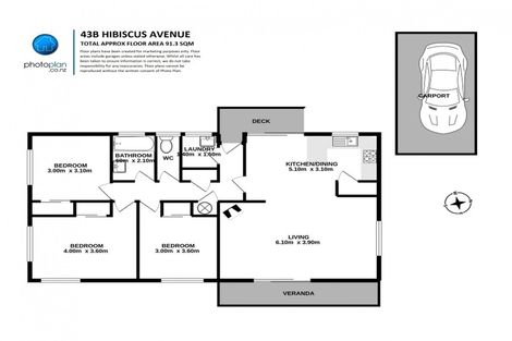 Photo of property in 43b Hibiscus Avenue, Hamilton Lake, Hamilton, 3204