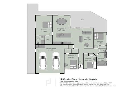 Photo of property in 31 Condor Place, Unsworth Heights, Auckland, 0632