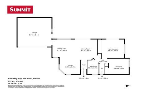 Photo of property in 3 Barnaby Way, The Wood, Nelson, 7010