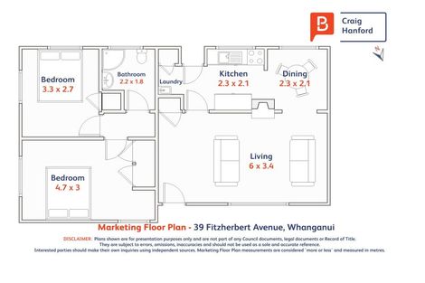 Photo of property in 39 Fitzherbert Avenue, Springvale, Whanganui, 4501