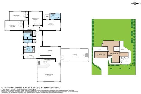 Photo of property in 9 William Donald Drive, Solway, Masterton, 5810