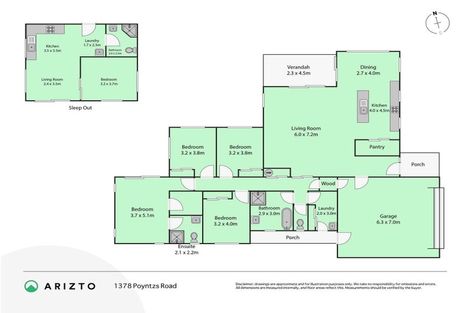 Photo of property in 1378 Poyntzs Road, West Eyreton, Rangiora, 7475