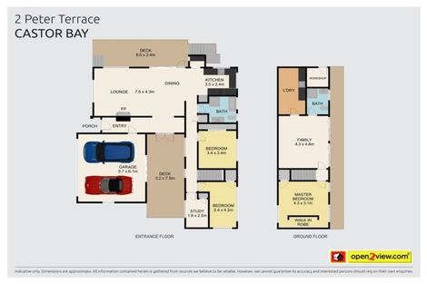 Photo of property in 2 Peter Terrace, Castor Bay, Auckland, 0620