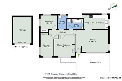 Photo of property in 1/165 Severn Street, Island Bay, Wellington, 6023