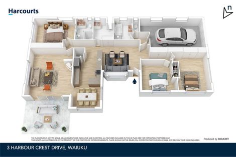 Photo of property in 3 Harbour Crest Drive, Waiuku, 2123