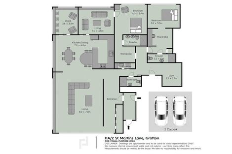 Photo of property in 11a/2 Saint Martins Lane, Grafton, Auckland, 1010