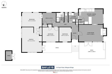 Photo of property in 54 Taylor Road, Mangere Bridge, Auckland, 2022