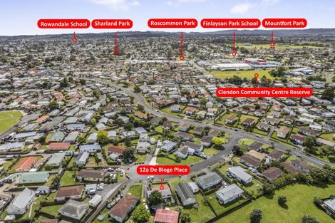 Photo of property in 1/12 De Bloge Place, Clendon Park, Auckland, 2103