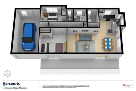 Photo of property in 14a Lynette Place, Mangere, Auckland, 2022