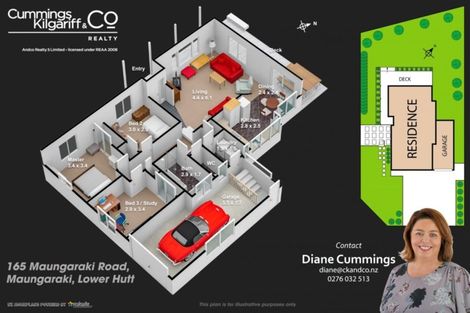 Photo of property in 165 Maungaraki Road, Korokoro, Lower Hutt, 5012