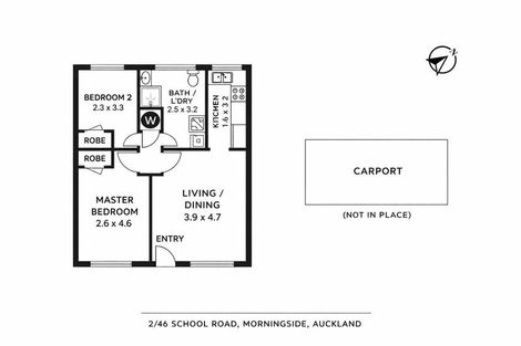 Photo of property in 2/46 School Road, Morningside, Auckland, 1021