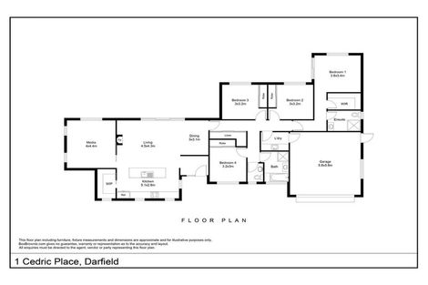 Photo of property in 1 Cedric Place, Darfield, 7510