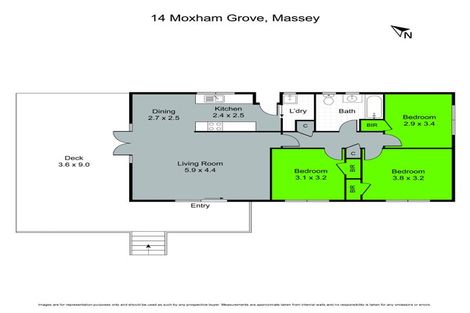 Photo of property in 1/14 Moxham Grove, Massey, Auckland, 0614
