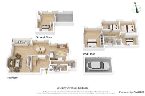 Photo of property in 3 Cluny Avenue, Kelburn, Wellington, 6012