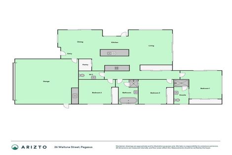 Photo of property in 26 Waituna Street, Pegasus, 7612