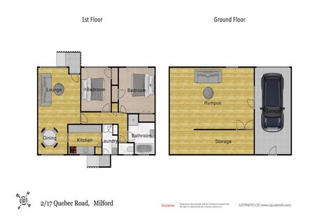 Photo of property in 2/17 Quebec Road, Milford, Auckland, 0620