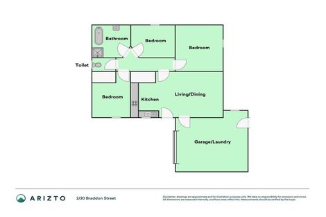 Photo of property in 2/20 Braddon Street, Addington, Christchurch, 8024