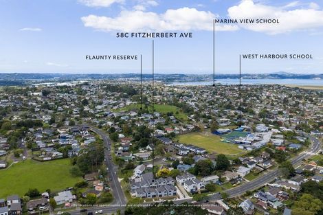 Photo of property in 58c Fitzherbert Avenue, West Harbour, Auckland, 0618