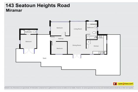 Photo of property in 143 Seatoun Heights Road, Miramar, Wellington, 6022