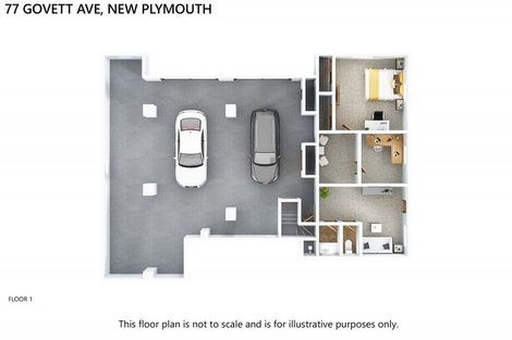 Photo of property in 77 Govett Avenue, Frankleigh Park, New Plymouth, 4310