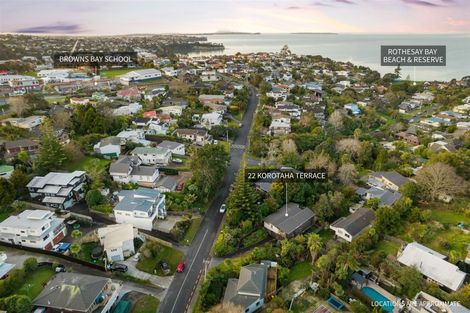 Photo of property in 22 Korotaha Terrace, Rothesay Bay, Auckland, 0630