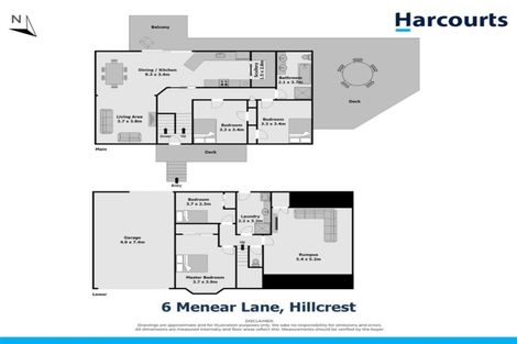 Photo of property in 6 Menear Lane, Hillcrest, Auckland, 0627