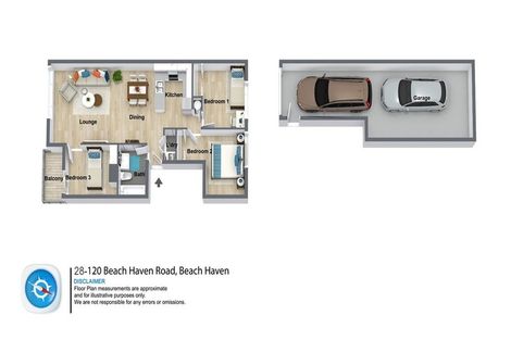 Photo of property in The Haven, 28/120 Beach Haven Road, Beach Haven, Auckland, 0626