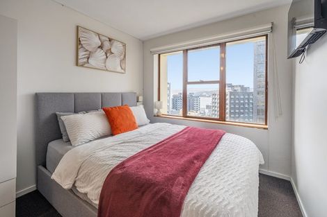 Photo of property in Orange Apartments/victoria Centr, 805/169 The Terrace, Wellington Central, Wellington, 6011