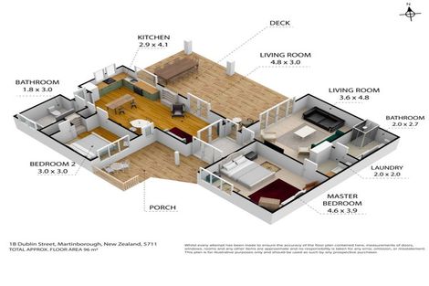 Photo of property in 1b Dublin Street, Martinborough, 5711