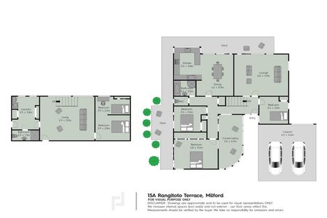 Photo of property in 15a Rangitoto Terrace, Milford, Auckland, 0620