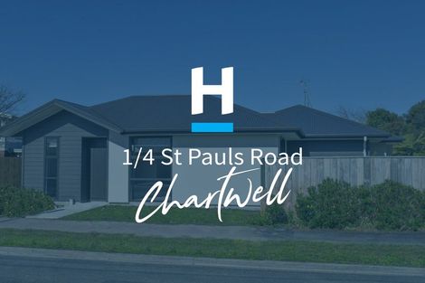 Photo of property in 1/4 Saint Pauls Road, Chartwell, Hamilton, 3210