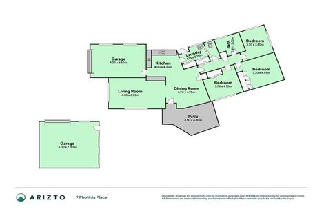 Photo of property in 9 Photinia Place, Aramoho, Whanganui, 4500