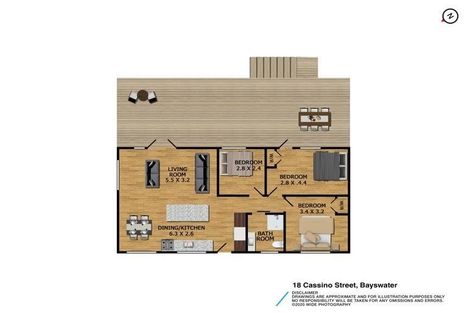 Photo of property in 18 Cassino Street, Bayswater, Auckland, 0622