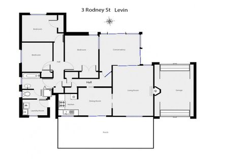 Photo of property in 3 Rodney Street, Levin, 5510