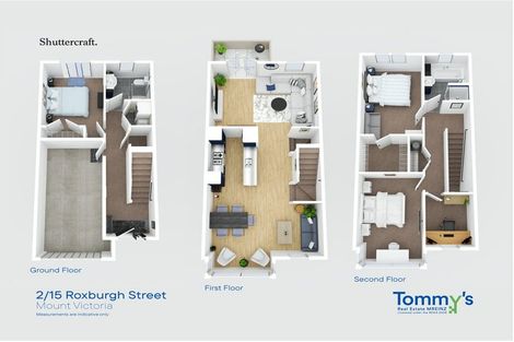 Photo of property in 2/15 Roxburgh Street, Mount Victoria, Wellington, 6011