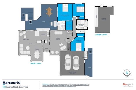 Photo of property in 133 Awaroa Road, Sunnyvale, Auckland, 0612