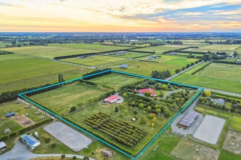 Photo of property in 130 Merton Road, Fernside, Rangiora, 7471
