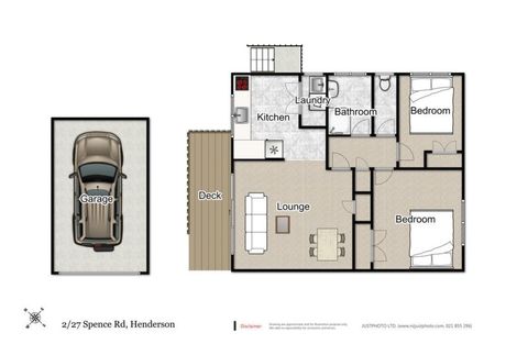 Photo of property in 2/27 Spence Road, Henderson, Auckland, 0612