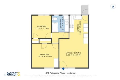 Photo of property in 2/9 Poinsettia Place, Henderson, Auckland, 0610