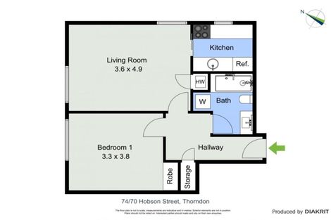 Photo of property in Hobson Court Flats, 74/70 Hobson Street, Thorndon, Wellington, 6011