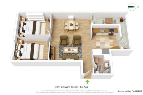 Photo of property in Edward Street Apartments, 39/3 Edward Street, Te Aro, Wellington, 6011