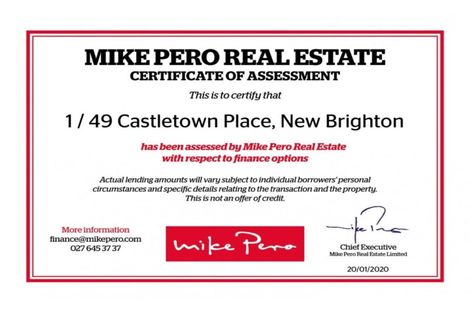 Photo of property in 1/49 Castletown Place, New Brighton, Christchurch, 8083