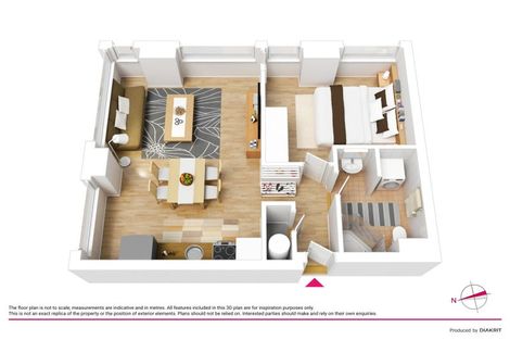 Photo of property in St Peters Apartments, 2a/192 Willis Street, Te Aro, Wellington, 6011