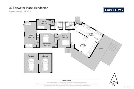 Photo of property in 37 Fitzwater Place, Henderson, Auckland, 0612