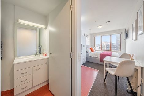 Photo of property in Orange Apartments/victoria Centr, 805/169 The Terrace, Wellington Central, Wellington, 6011
