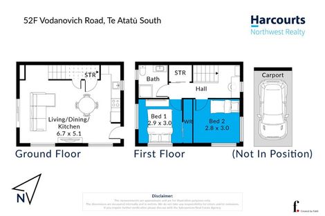 Photo of property in 52f Vodanovich Road, Te Atatu South, Auckland, 0610